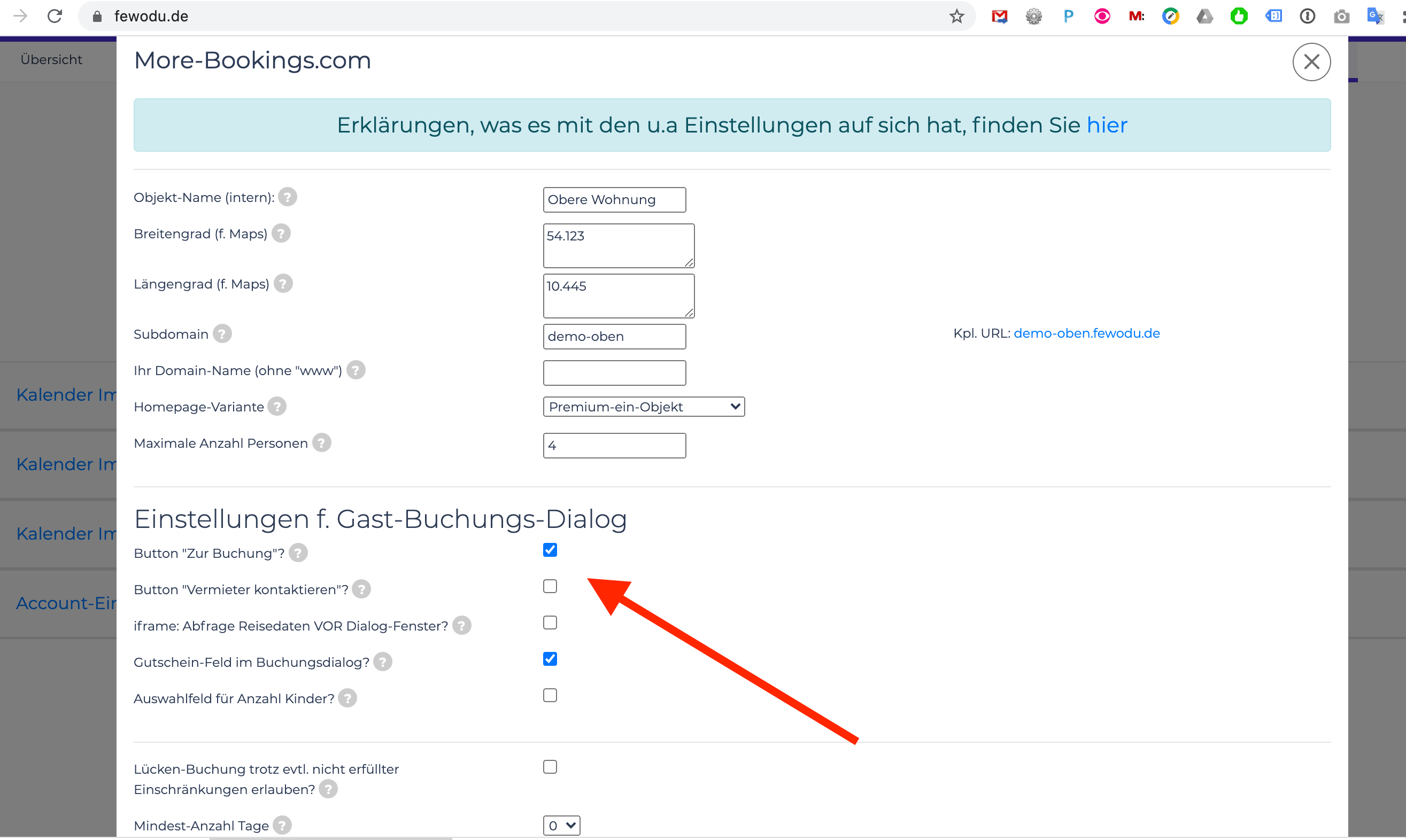 Kontakt-Button oder Buchen-Button auf Homepage Kontakt-Button oder Buchen-Button auf Homepage